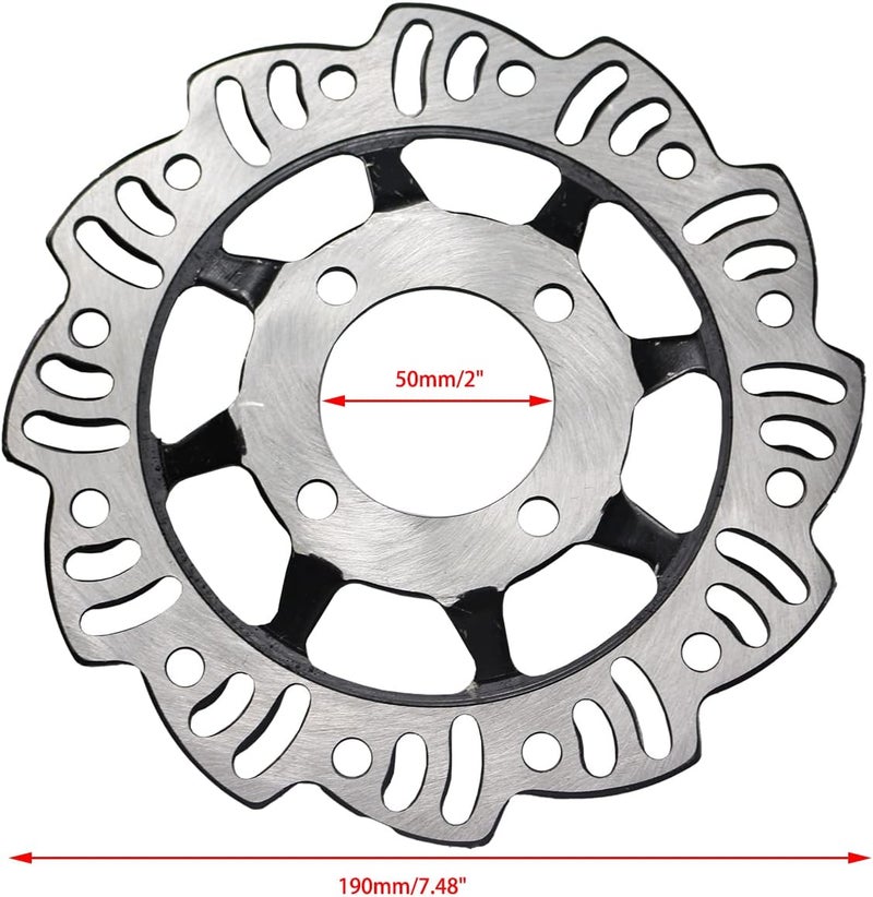 PRO BAT Front Disc Brake Master Cylinder Caliper + Disc Brake Rotor + Brake Pad Assembly for 50cc 70cc 90cc 110cc 125cc SSR Apollo Chinese Dirt Bike Pit Bike - Image 3